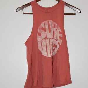 Rip Curl surf vibes tank top